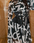 Manuscrita Maxi Dress